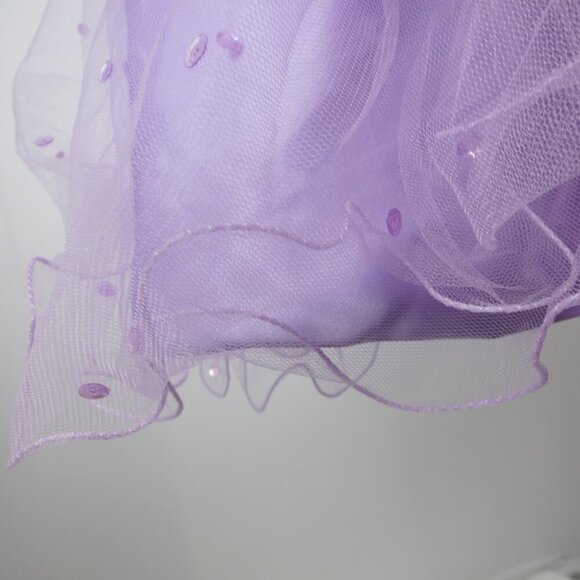 Women's Short Sparkly Homecoming Dresses Sequins Party Gowns Lilac Size 8 - Picture 11 of 14